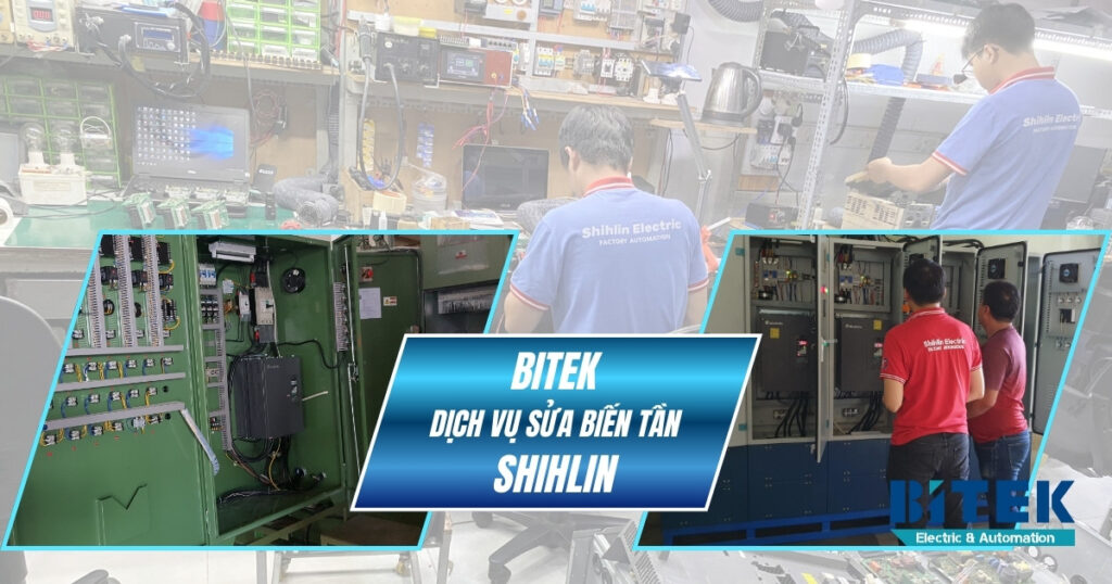 BITEK sửa biến tần Shihlin nhanh, sửa tất cả mọi lỗi hư hỏng