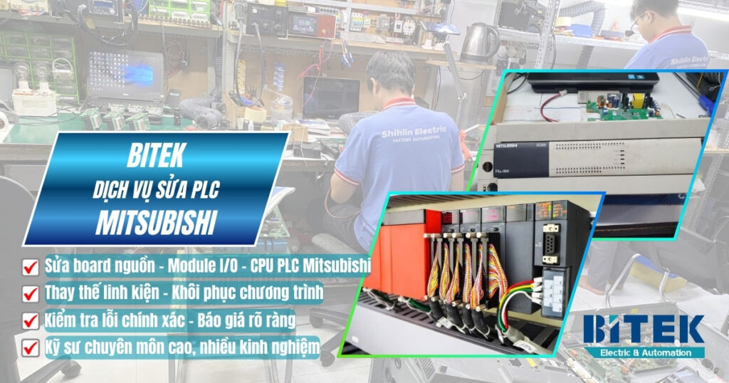 BITEK sửa PLC Mitsubishi