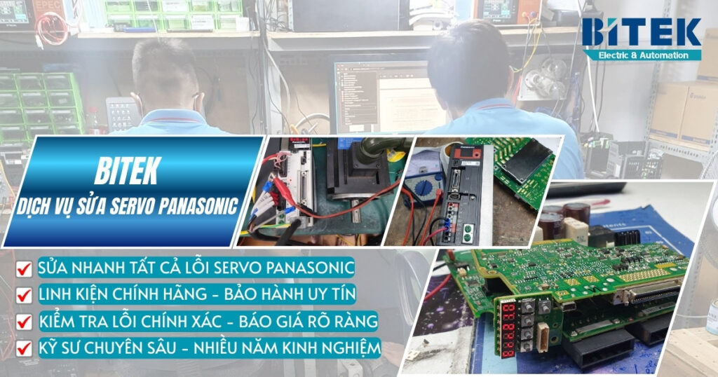 BITEK sửa servo Panasonic