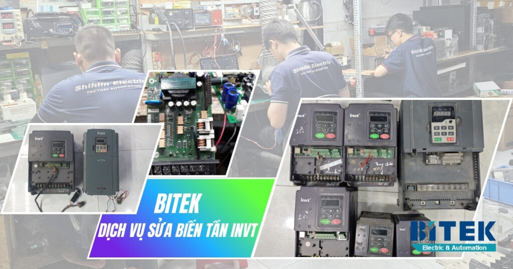 BITEK sửa biến tần INVT tại TPHCM, Bình Dương, Long An