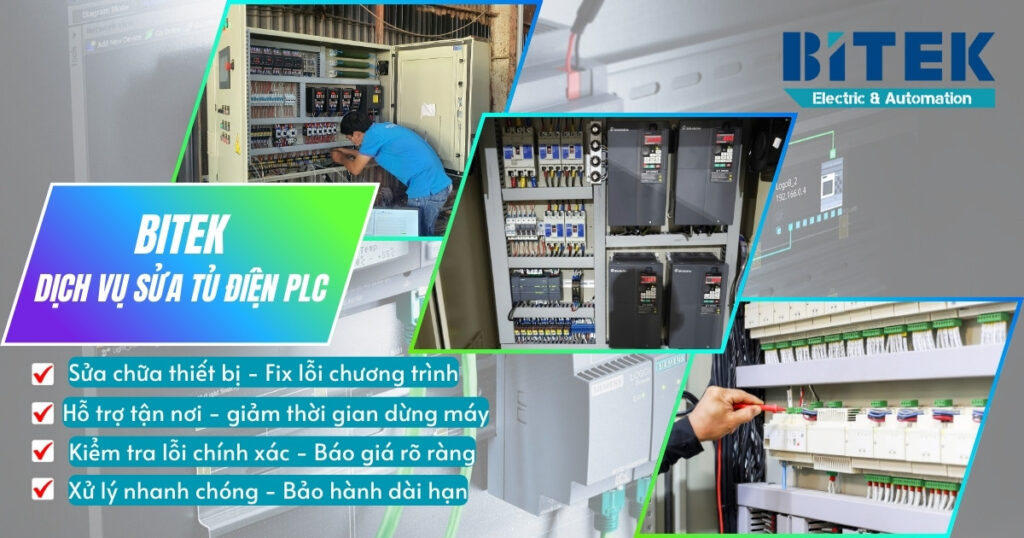 Sửa tủ điện PLC