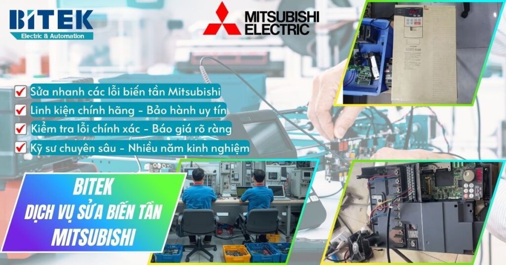 BITEK sửa biến tần Mitsubishi